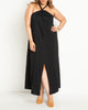 Halter Dress With Braided Detail - thumbnail
