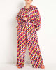Printed Wide Leg Pant - thumbnail