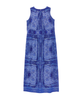 Calista Pleated Neck Maxi Dress - thumbnail