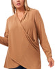 L/S CROSS FRT COZY KNIT TOP - thumbnail