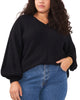 Harlow Bubble Sleeve Sweater - thumbnail