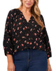 PINTUCK DETAIL SLV BUTTON FRONT TOP - thumbnail