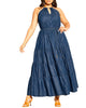 Ashlyn Tiered Maxi Dress - thumbnail