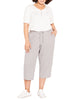Sydney Cropped Linen Pant - thumbnail