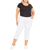Nikki Stretch Capri - thumbnail