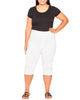 Gracie Eyelet Capri - thumbnail