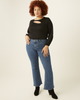 Willow Mid Rise Bootcut Jeans - thumbnail