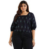 Women Floral Design Casual Tops - thumbnail