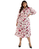 Women Floral Button Down  Dresses - thumbnail