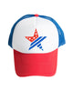 Star Flag Foam Tucker Hat - thumbnail