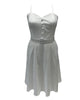 Unique Vintage Ivory Capelet Swing Dress - thumbnail