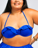 Ruby ruffle bikini bra - thumbnail