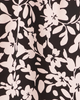 Shadow Bouquet Flutter Sleeve Blouse - thumbnail