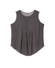 Honora Sleeveless Printed Blouse with Pleats - thumbnail