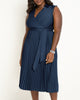 Midi Dress With Pleated Skirt - thumbnail
