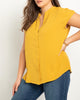 Notch Collar Blouse - thumbnail