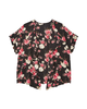 Carin Short Ruffle Sleeve Kimono - thumbnail