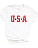 USA Stars Short Sleeve Graphic Tee - thumbnail