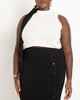 Cropped Knitted Tank - thumbnail