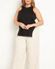 Scooped Hem Tank Top - thumbnail