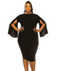 Clementine Slit Sleeve Dress - thumbnail