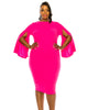 Clementine Slit Sleeve Dress - thumbnail