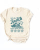 Make Some Waves Flowers Short Sleeve Graphic Tee - thumbnail