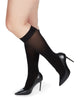 Microfiber Opaque Knee High Stockings - thumbnail