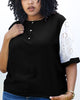 Boho White Floral Crochet Pattern Sleeve Blouse - thumbnail