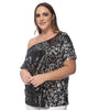 One Shoulder Sequin Top - thumbnail