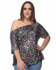One Shoulder Sequin Top - thumbnail