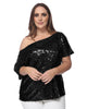 One Shoulder Sequin Top - thumbnail