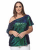 One Shoulder Sequin Top - thumbnail