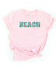 Beach Life Colorful Short Sleeve Graphic Tee - thumbnail