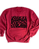 Game Day Checkered Graphic Sweatshirt - thumbnail
