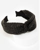 Straw Braided Twist Headband - thumbnail
