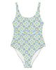 La Dolce Lemon Tile One-Piece Swimsuit - thumbnail