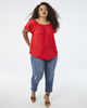 Chrissy Peasant Top - thumbnail