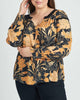 Samira Floral Long Sleeve Blouse - thumbnail