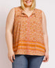 Maliah Sleeveless Floral Top - thumbnail