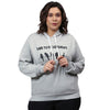 Grey Bird Motif Sweatshirt - thumbnail