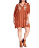 Arla Embroidered Tunic Dress - thumbnail