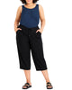 Sydney Cropped Linen Pant - thumbnail