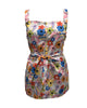 Smak Parlour Rainbow Floral Sweet & Sassy Skirted Romper - thumbnail