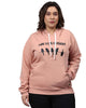 Peach Bird Motif Sweatshirt - thumbnail