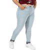 Light Blue Skinny Jeans - thumbnail