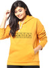 Yellow "Ambition" Text Printed Sweatshirt - thumbnail