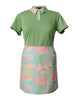 Smak Parlour Green & Pink Paisley Mini Dress - thumbnail