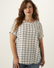 Leslie High-Low Hem Printed Top - thumbnail