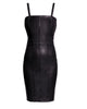Revenge Stretch Leather Dress - thumbnail